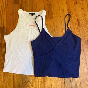 Pacsun and forever 21 crop top bundle